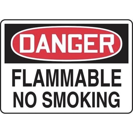 Accuform OSHA DANGER Safety Sign NO SMOKING MSMK247XL MSMK247XL